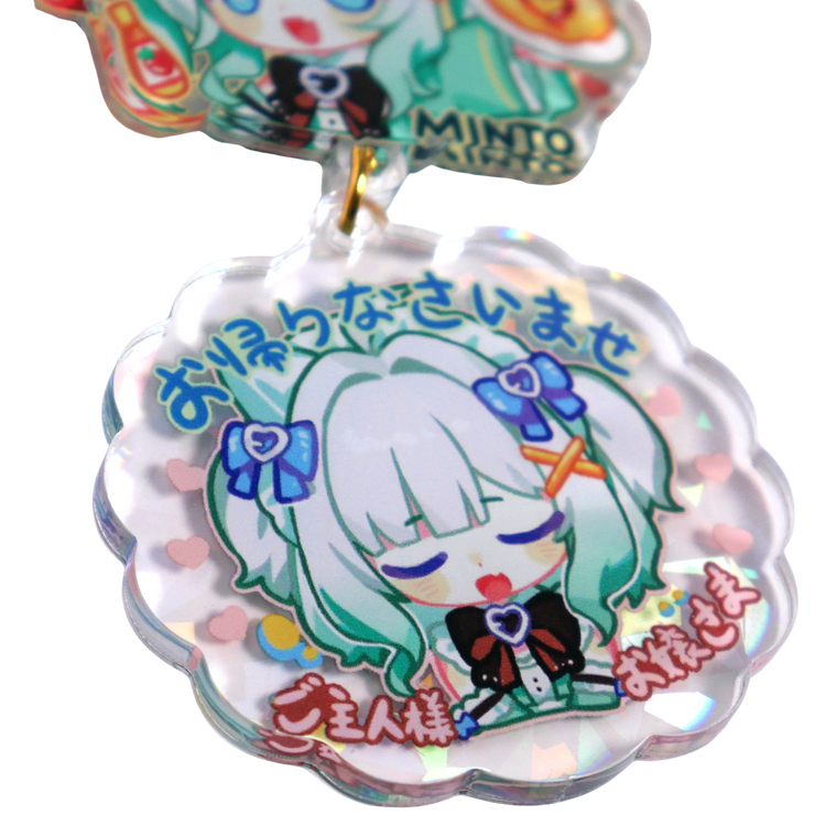 Mint Fantome "Good Morning Minto" Keychain