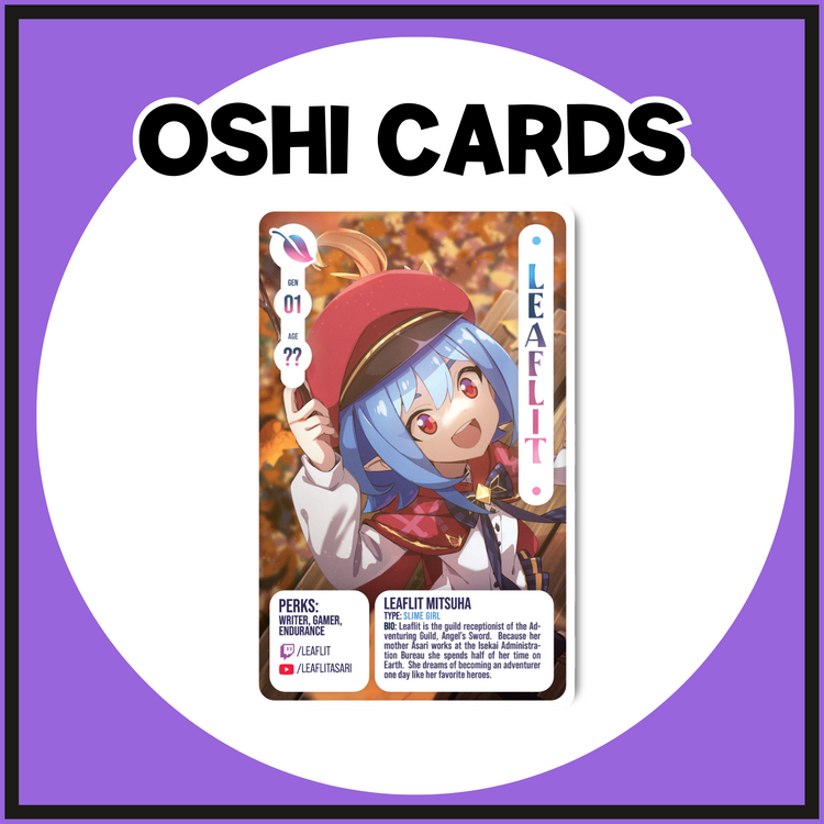 Leaflit Mitsuha Oshi Card GEN 01