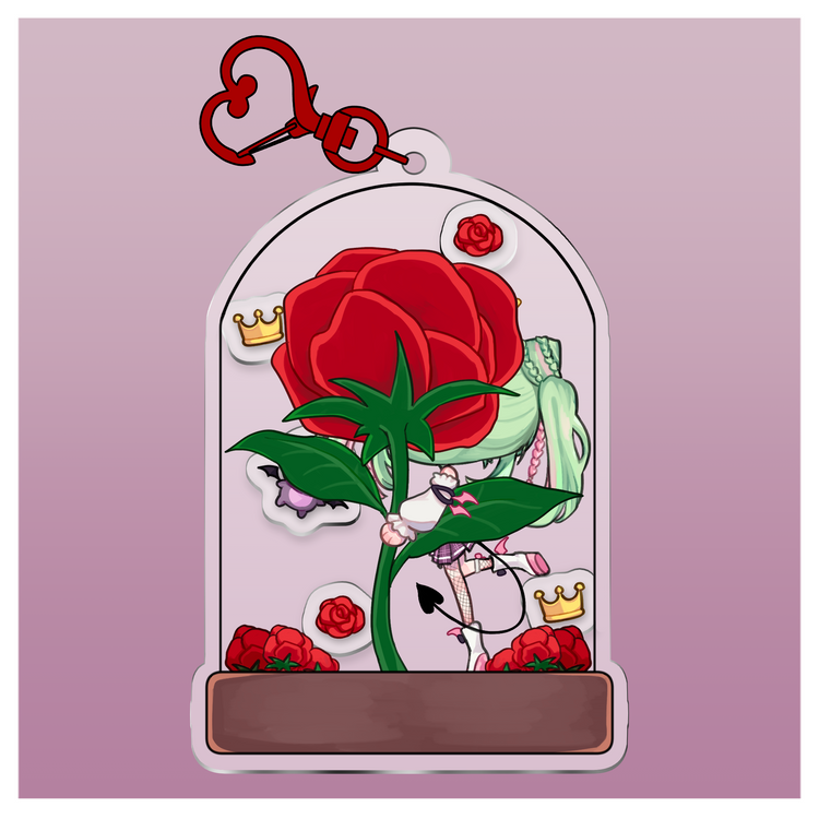Airi Viridis B-Day Shaker Keychain