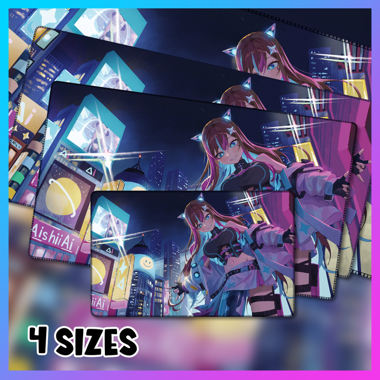 Aishii Ai Playmat/Deskmat/Mousepad