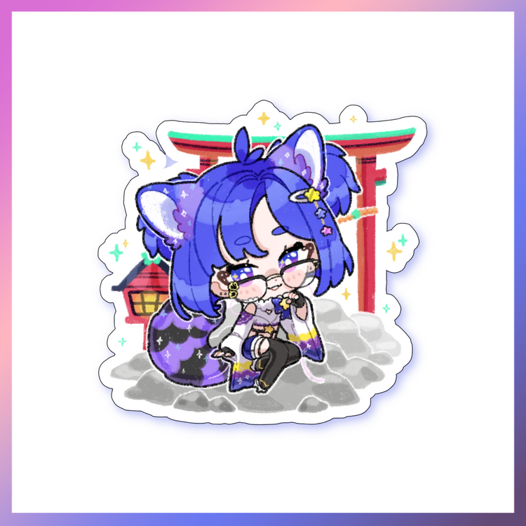 Bonnoujimb Chibi DropOuts Sticker