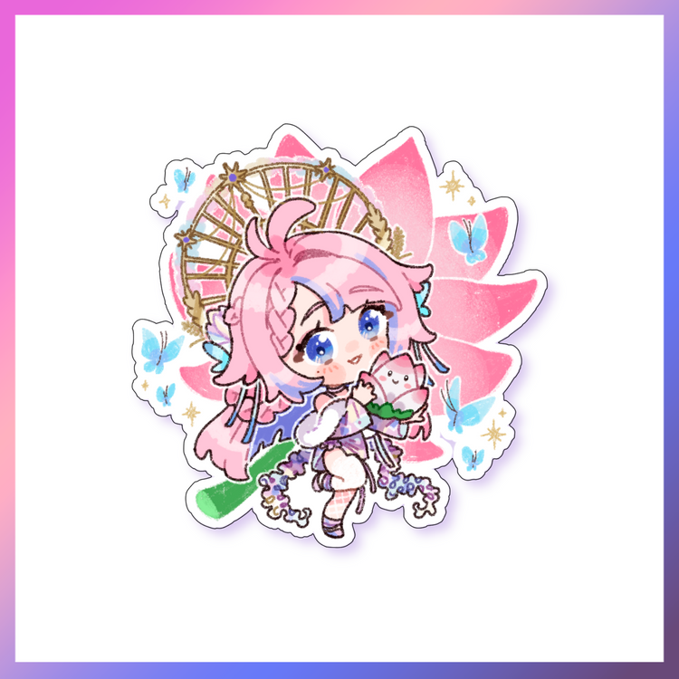 Metorial Chibi DropOuts Sticker