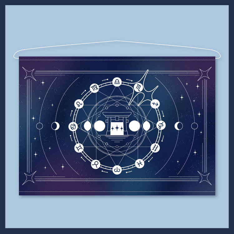 Hoshi Magic Glyph Tapestry/Wallscroll