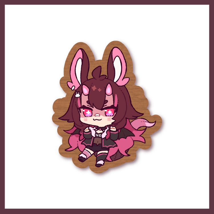 Kaimeriss Chibi Wooden Pins