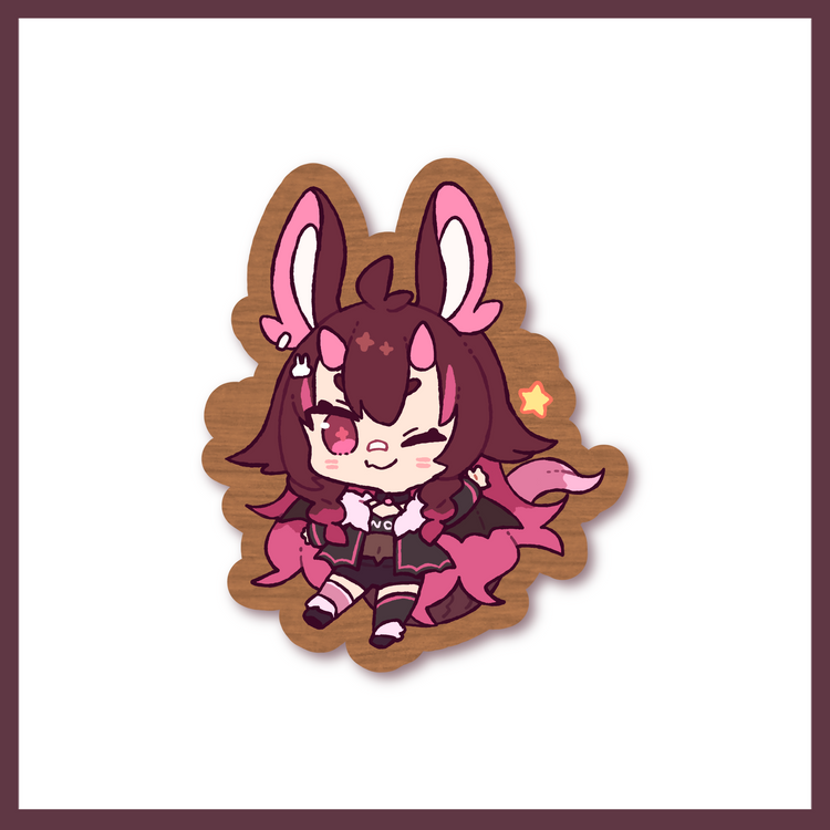 Kaimeriss Chibi Wooden Pins