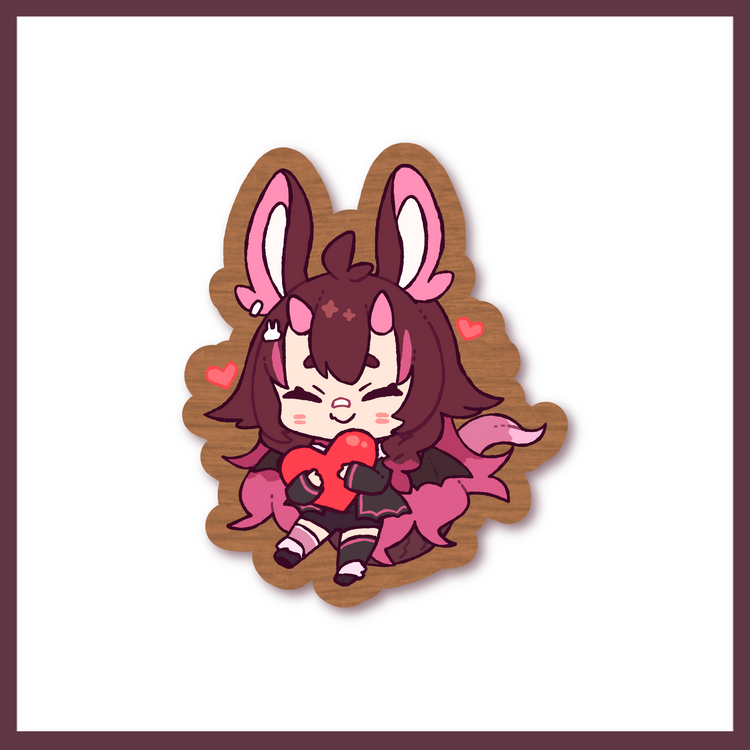 Kaimeriss Chibi Wooden Pins