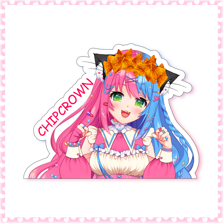 Chipcrown Kisaka Sticker