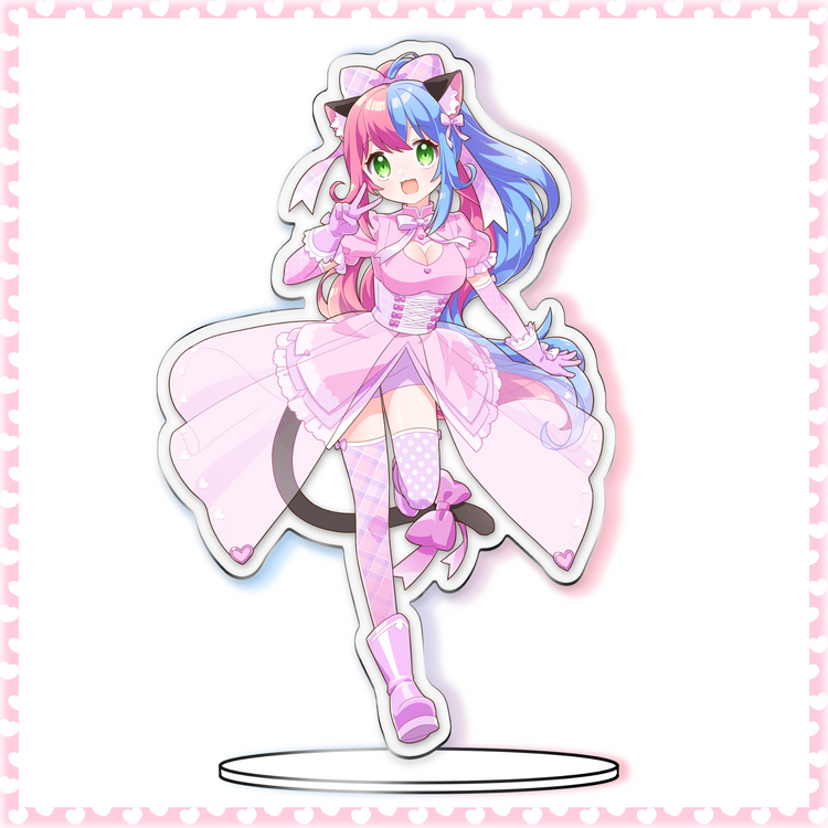 Kisaka Mahou Shoujo Outfit Standee