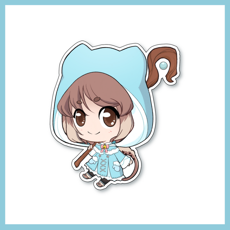 Tea The Khajiit Debut Sticker