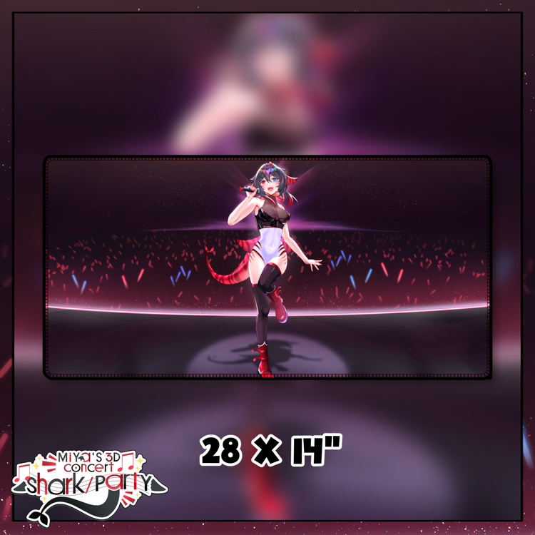 Miya's 3D Concert Playmat/Deskmat/Mousepad