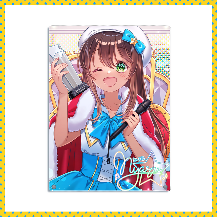 Nyaruchuuu Acrylic Plate