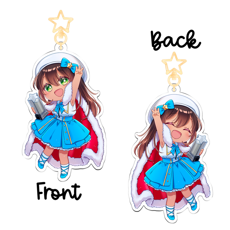 Nyaruchuuu 3rd Anniversary Keychain