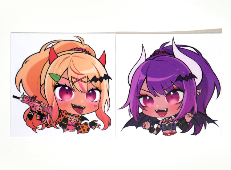 YanchaGoGo Chibi Square Sticker