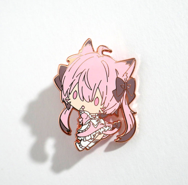 BrookiecookieVR Chibi Enamel Pin
