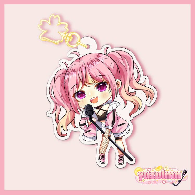 YuzuLemon Keychain
