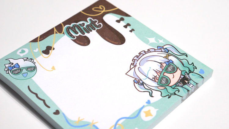 Mint Fantome Sticky Notes