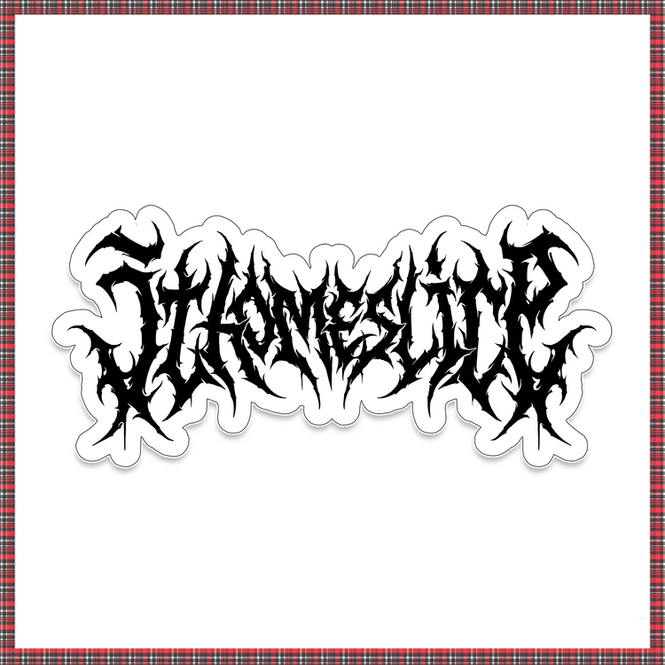 JTHomeslice Logo 3" Sticker