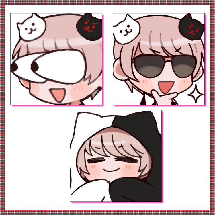JTHomeslice 2" Emote Sticker Bundle