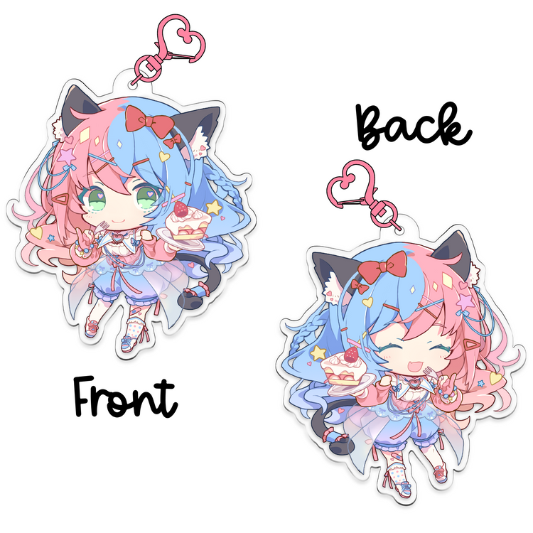 Kisaka Debut Outfit Keychain