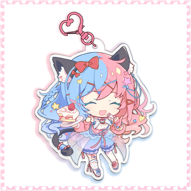 Kisaka Debut Outfit Keychain