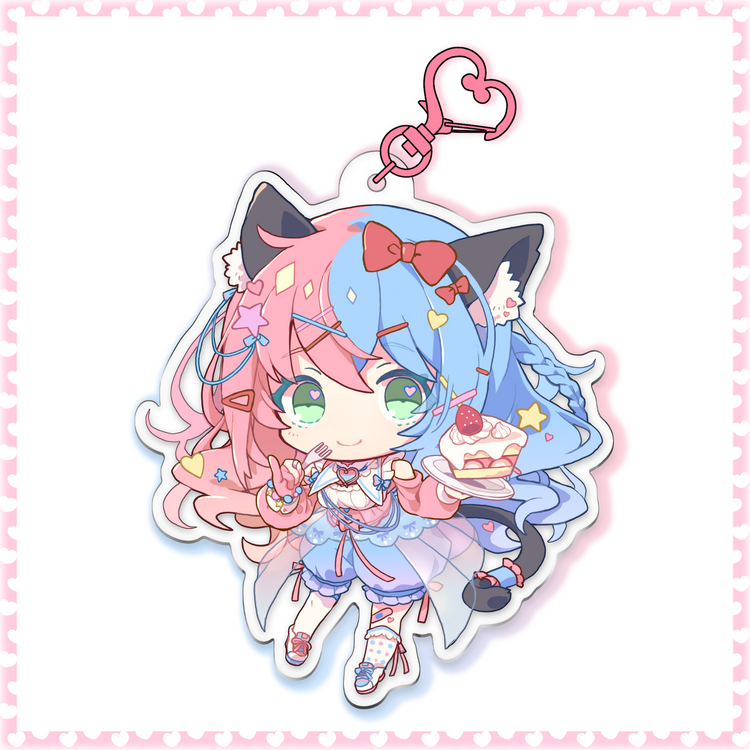 Kisaka Debut Outfit Keychain