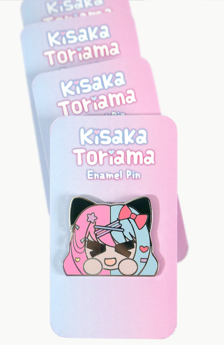 Kisaka Enamel Pin