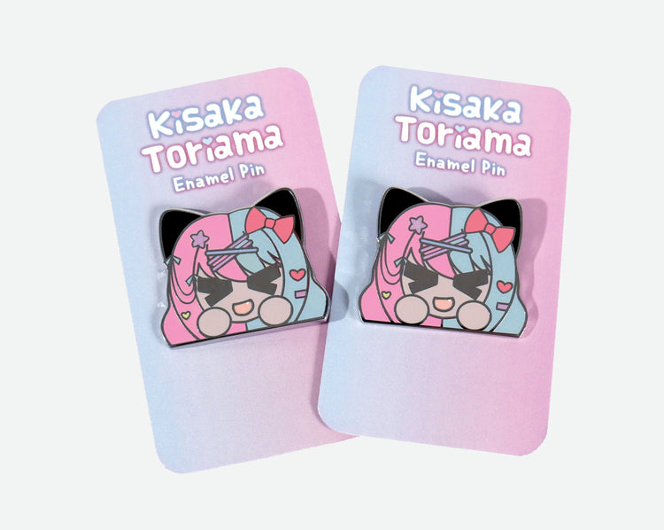 Kisaka Enamel Pin