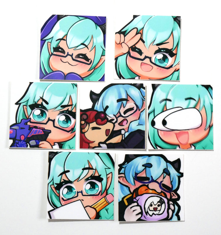 Bael Sanjou Emote Sticker Set