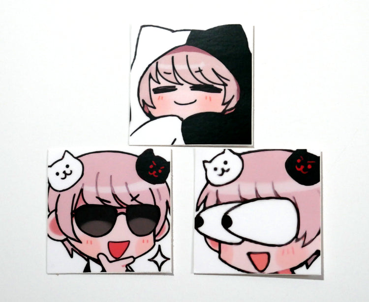 JTHomeslice 2" Emote Sticker Bundle