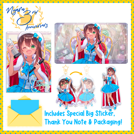 Nyaruchuuu 3rd Anniversary Merch Bundle