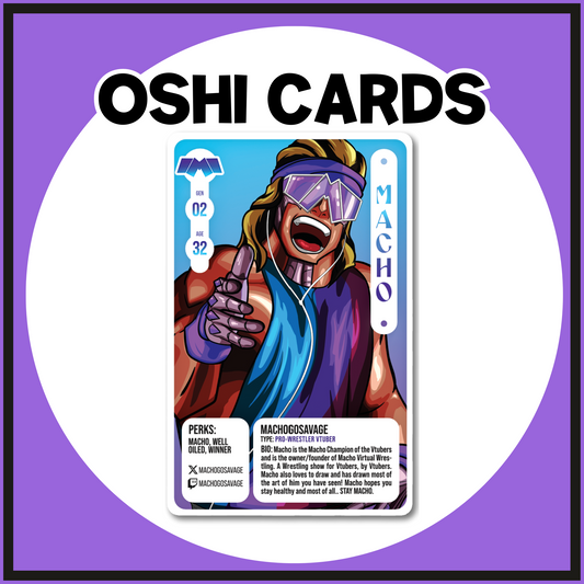 MachoGoSavage Oshi Card GEN 02