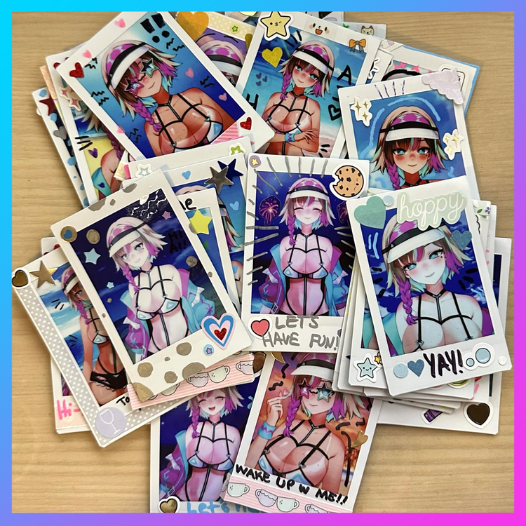 Aishii Ai Randomized Decorated Cheki (LIMITED)