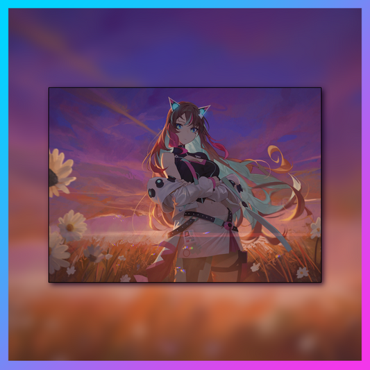 Aishii Ai Sunset 7x5" Print