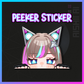 Aishii Ai Peeker Sticker [PREORDER]
