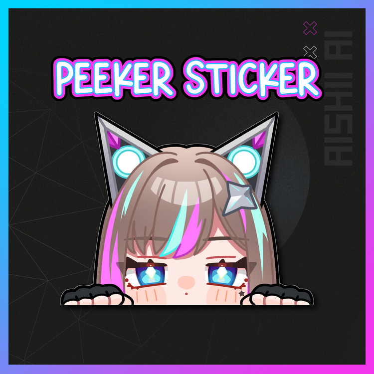 Aishii Ai Peeker Sticker [PREORDER]