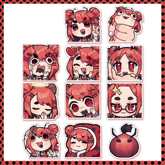Beribug Emote Sticker Pack