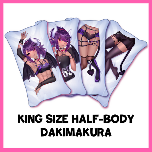 YanchaGoGo Half-Body Dakimakura (KING SIZE) Set