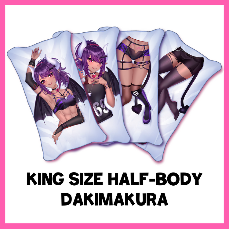 YanchaGoGo Half-Body Dakimakura (KING SIZE) Set