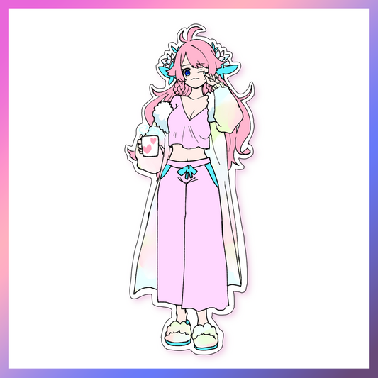 Metorial Bed Time DropOuts Sticker