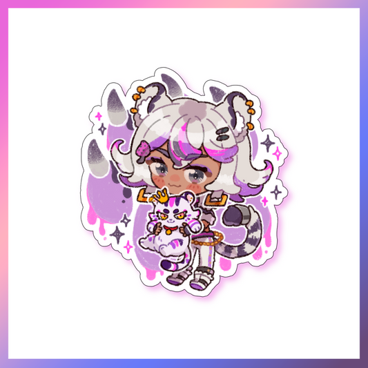 Paichi Pop Chibi DropOuts Sticker