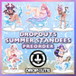 DropOuts Summer Splash Standees [PREORDER]