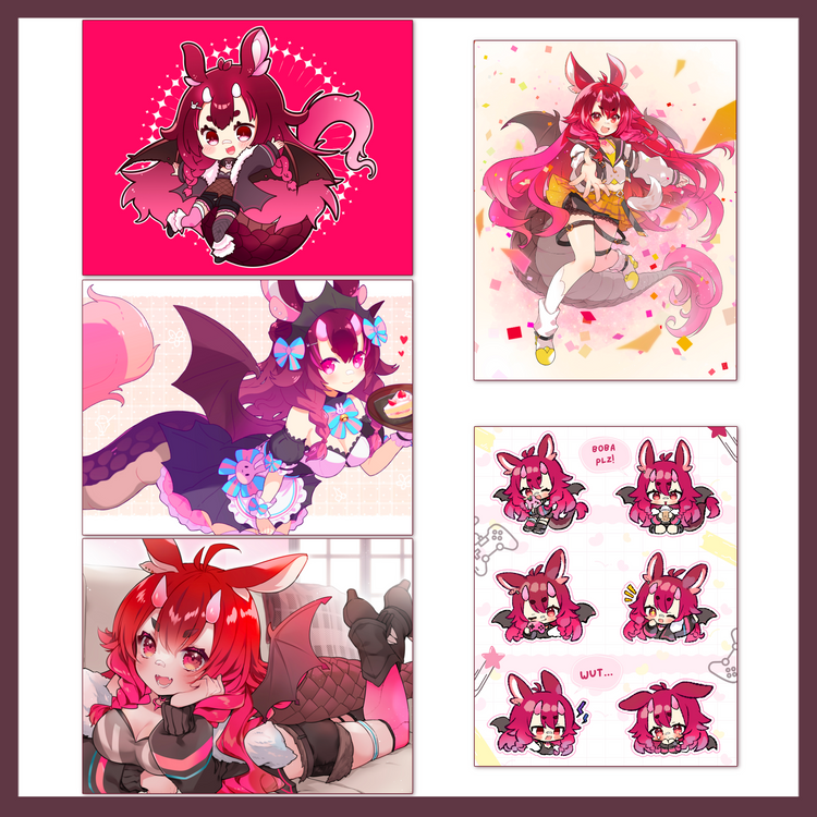 Kaimeriss 8.5x11" Prints [Designs Vary]