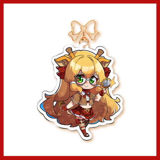 Miridae the Giraffe Chibi Keychain