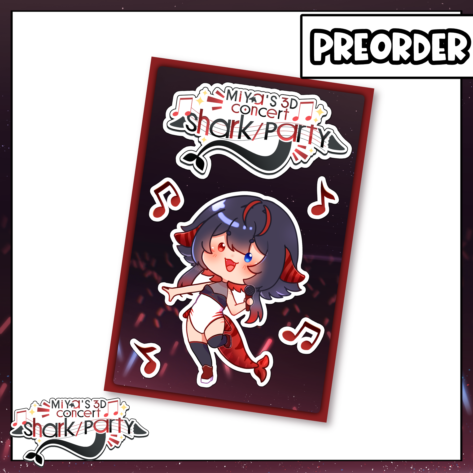Miya's 3D Concert Sticker Sheet [PREORDER] – V-Oshi