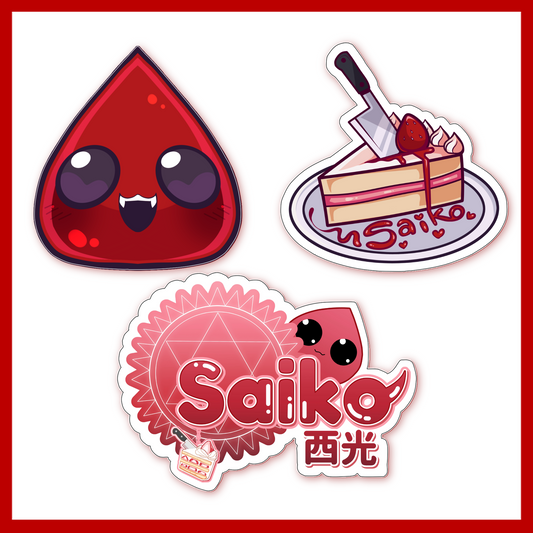 Saiko Baby Sticker Pack