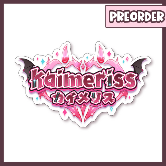 Kaimeriss 2.0 Logo Sticker [PREORDER]