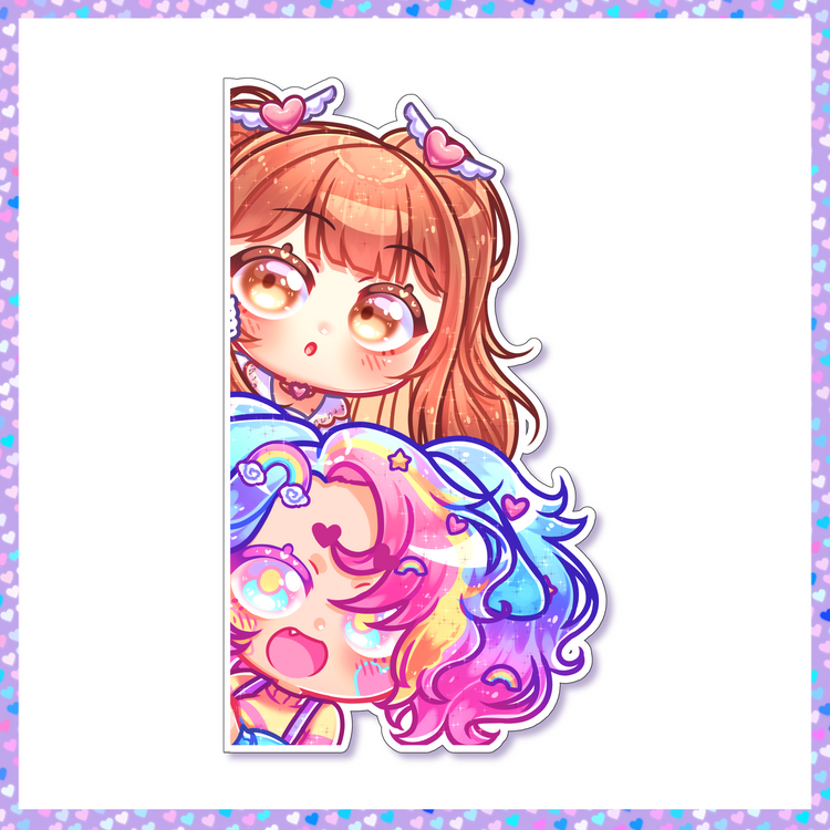 Super Melody Peeker Sticker