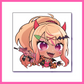 YanchaGal Chibi Square Sticker