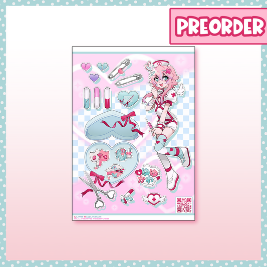Yume Kuzukawa Sticker Sheet