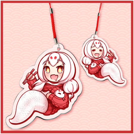 Yumie Chopstick Chibi Keychain